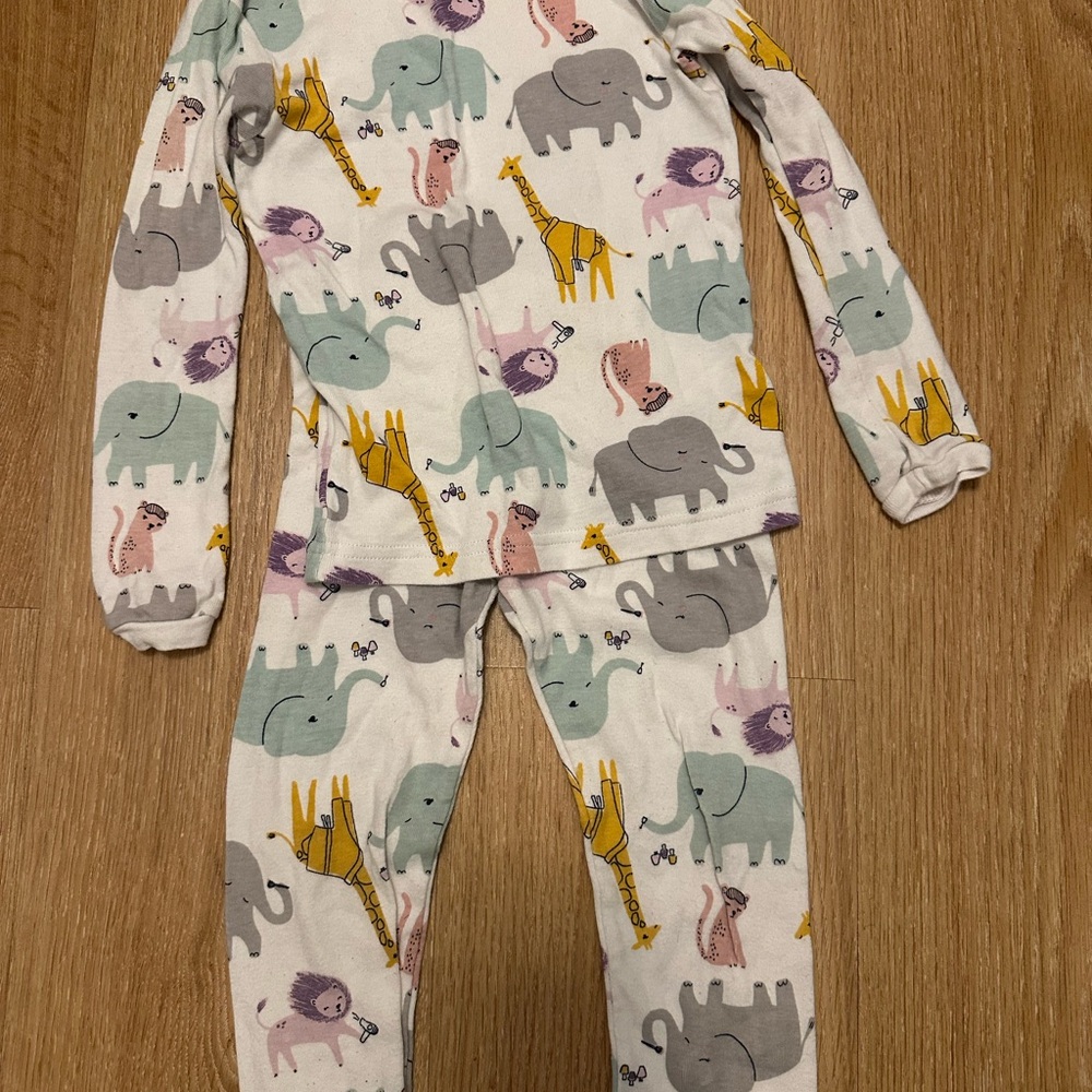 Carter's Multicolor Animal Print Pajama Set